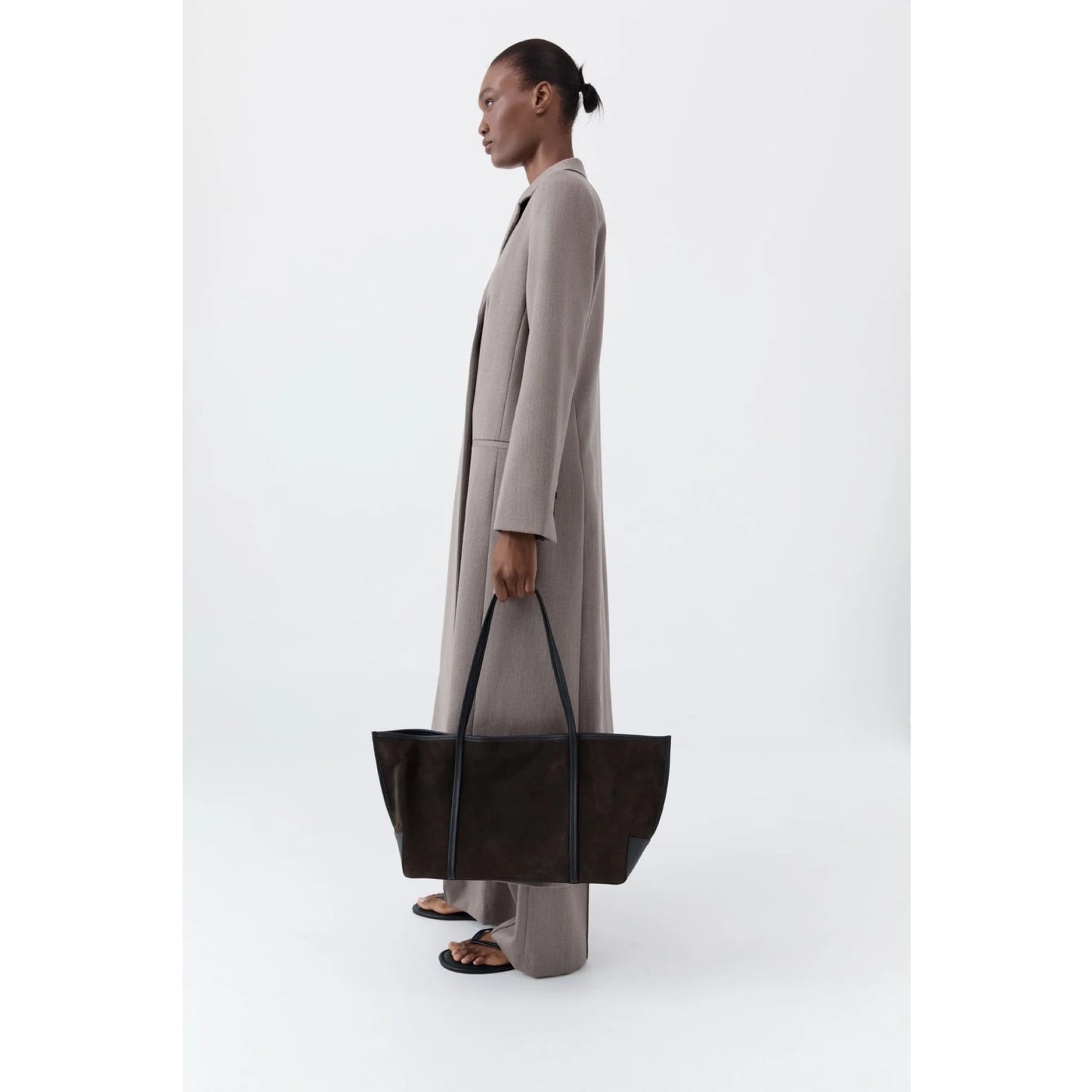 St. Agni Suede Tote