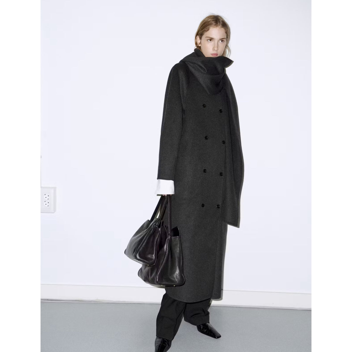 Mango Selection Wool Coat