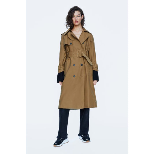 Zara Belted Trench Coat