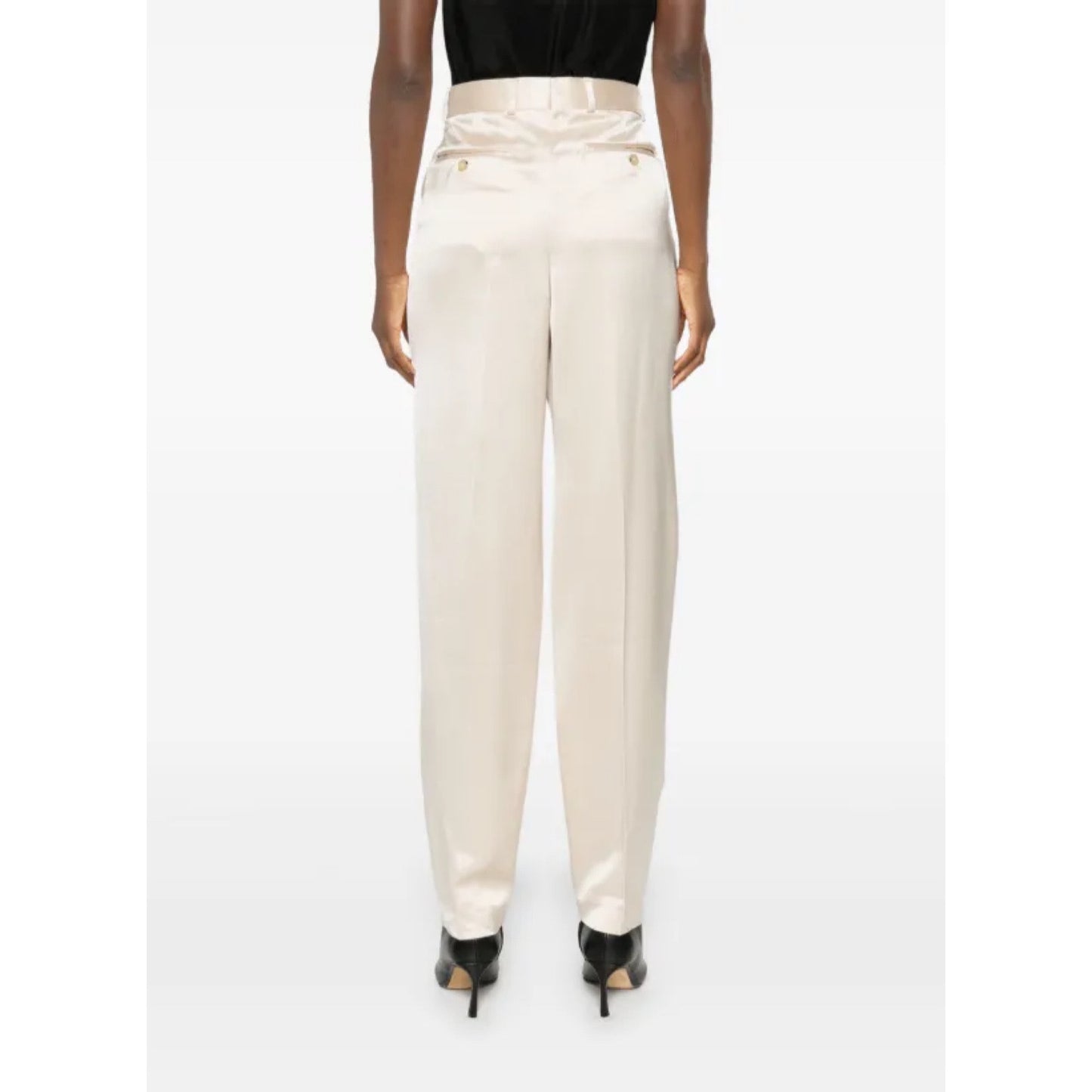 Toteme Viscose Satin Trousers