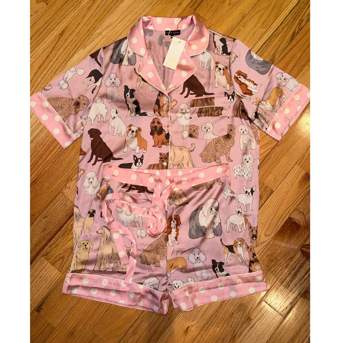 Karen Mabon Pup PJ Set
