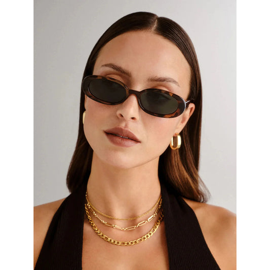 Le Specs Oval Sunnies