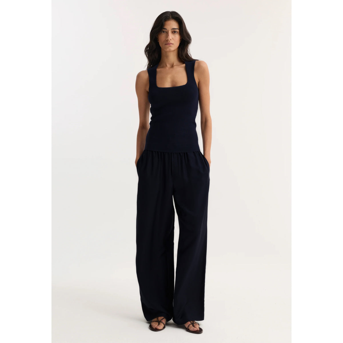 Róhe Knit Bustier Top