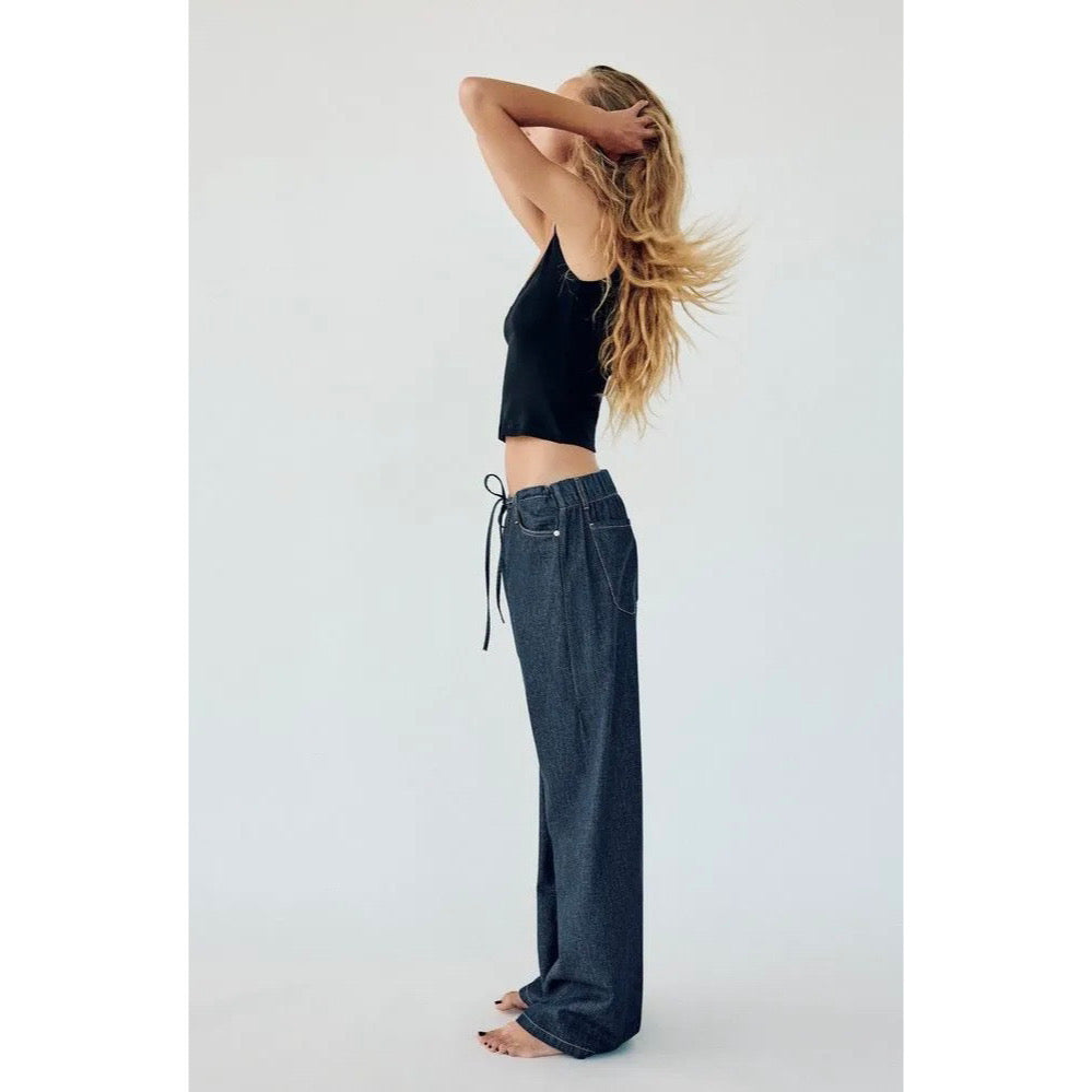 Zara Drawstring Jeans