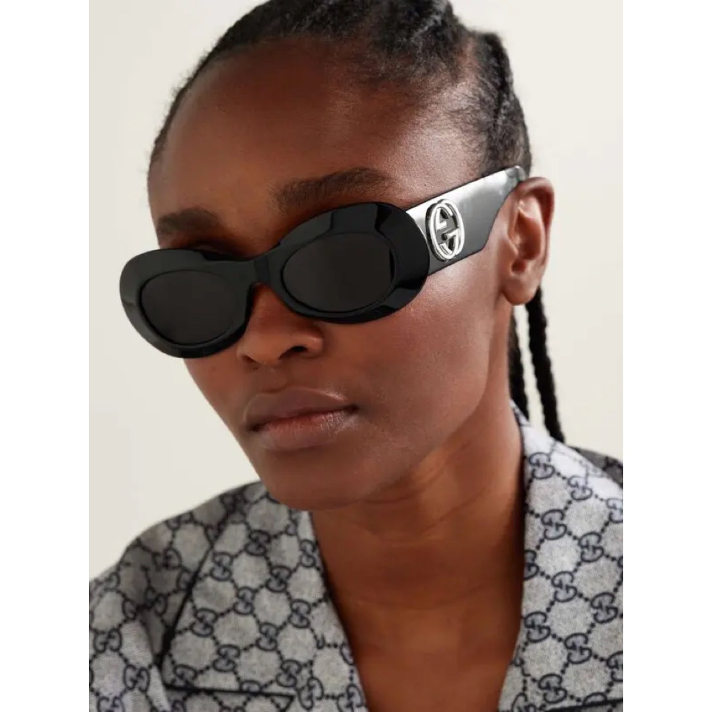 Gucci Oval Sunglasses