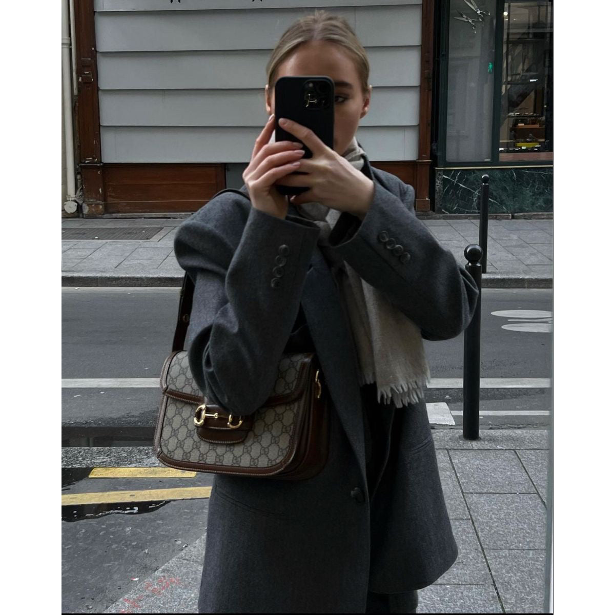 Gucci 1955 Horsebit Shoulder Bag