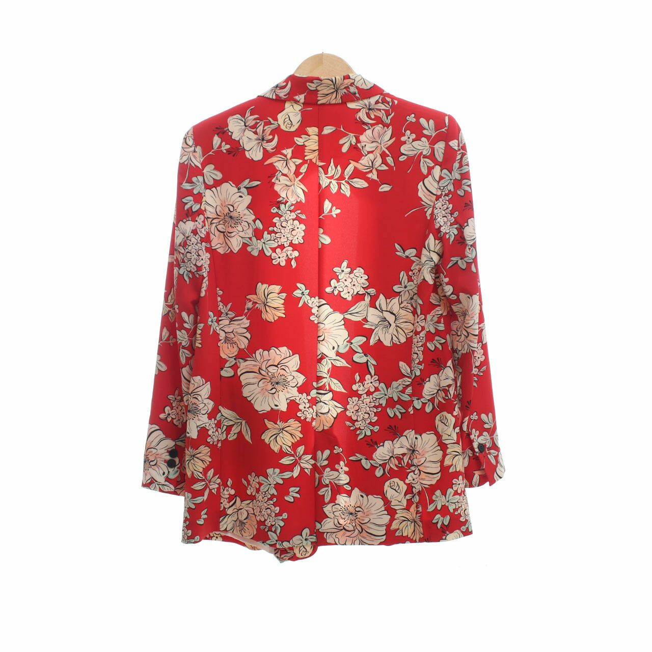 Zara Floral Print Blazer