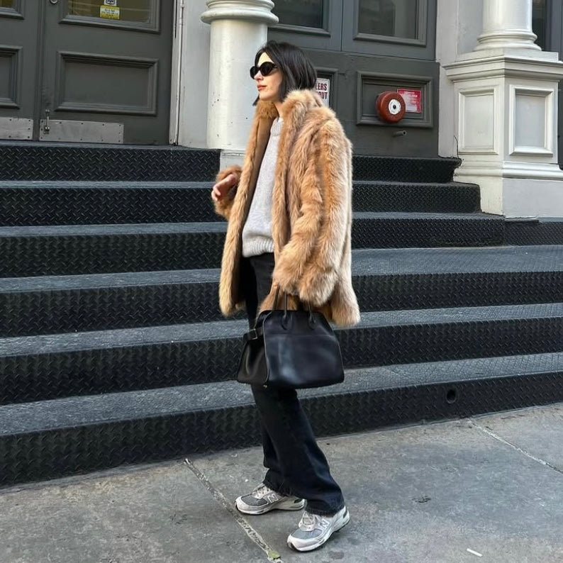By Malene Birger Faux Fur Coat