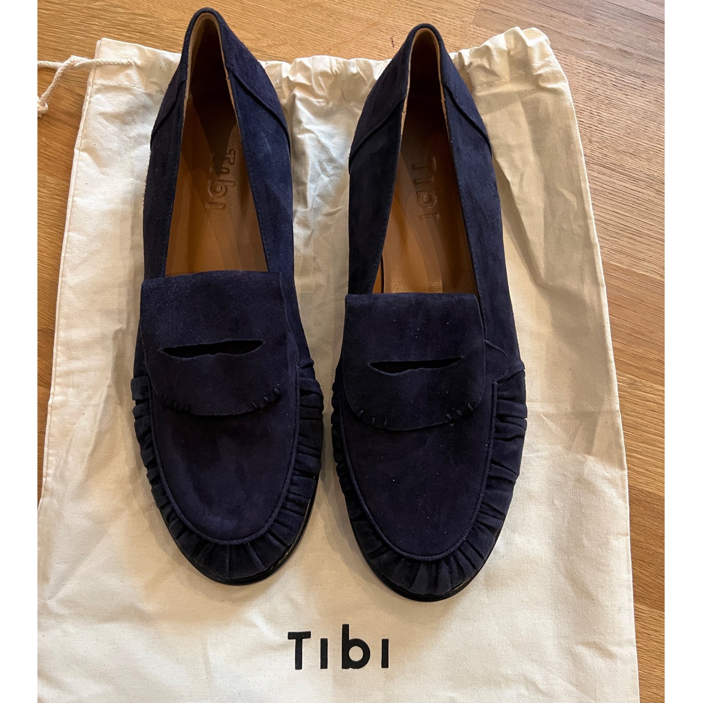 Tibi Suede Loafers