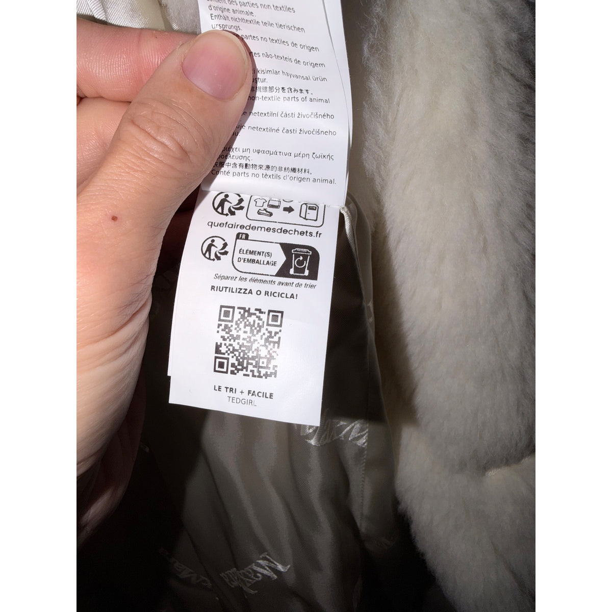Max Mara Teddy Coat