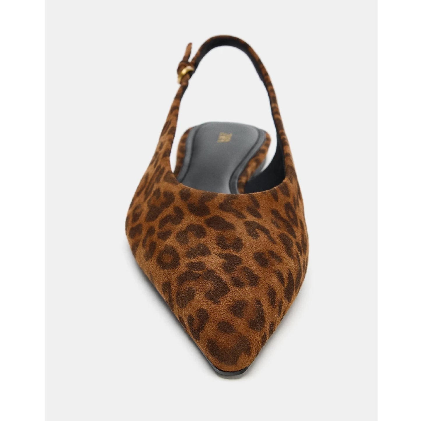 Zara Leopard Flats