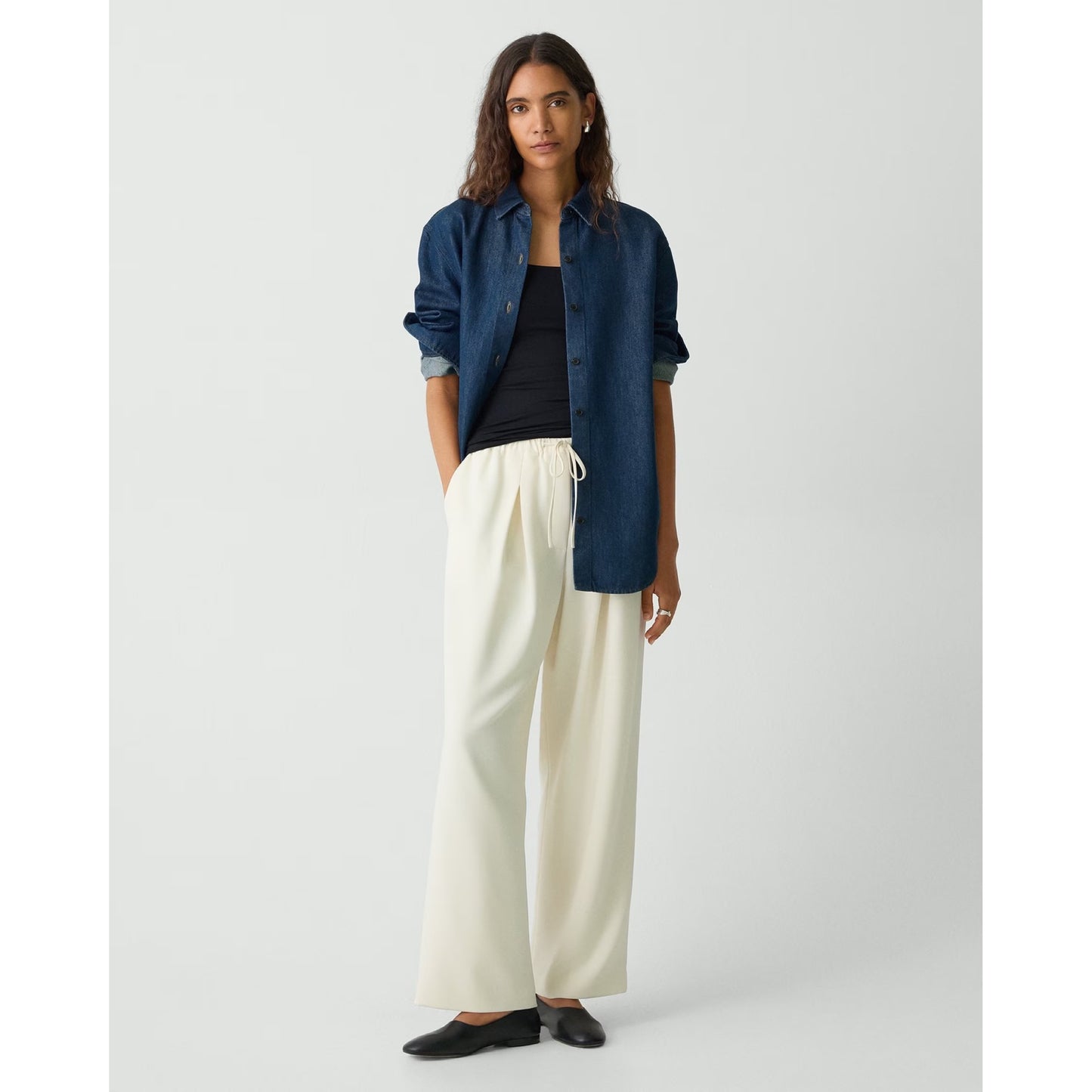 Theory Denim Button Down