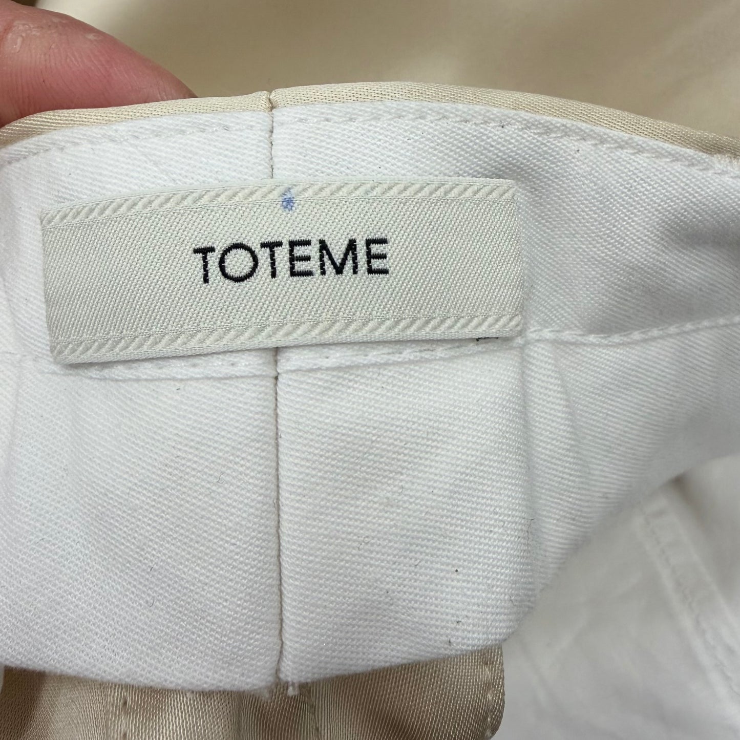 Toteme Viscose Satin Trousers