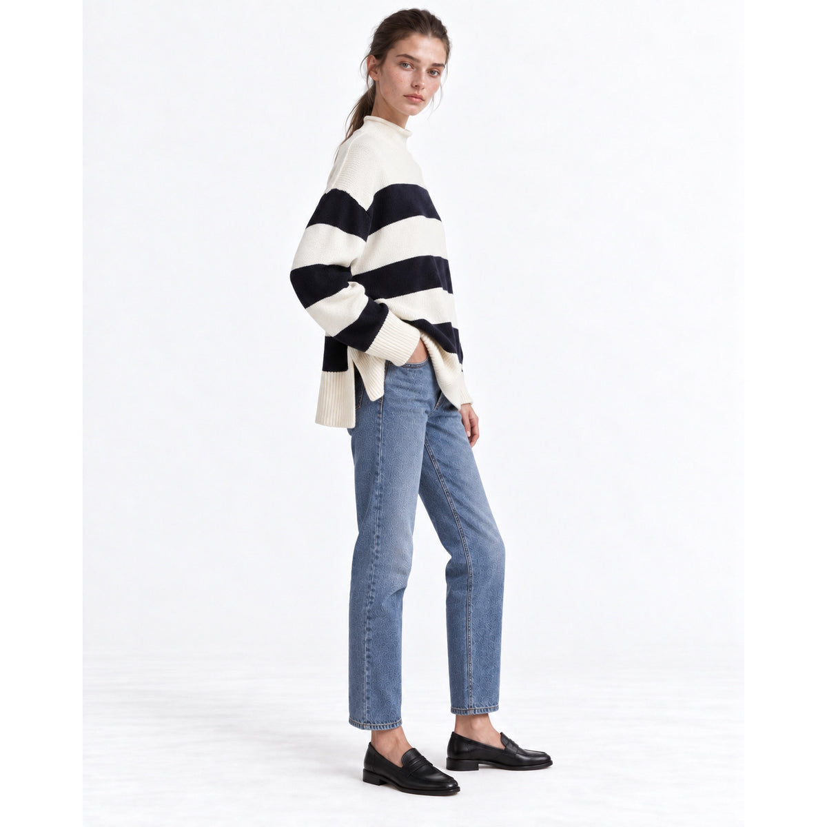 Vince Coastal Stripe Sweater