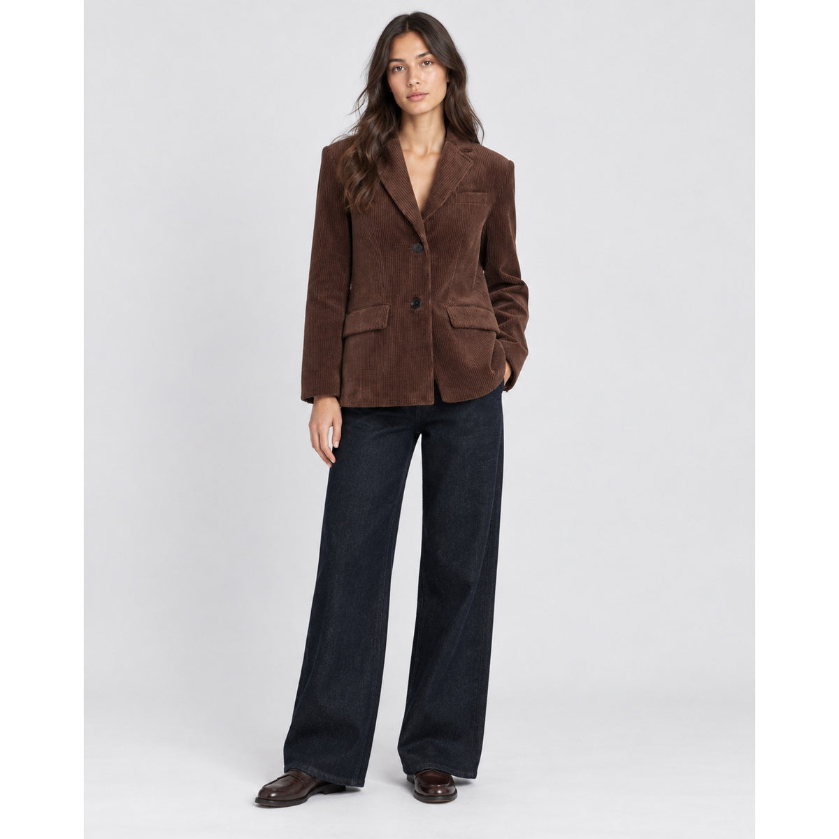 Ganni Corduroy Blazer