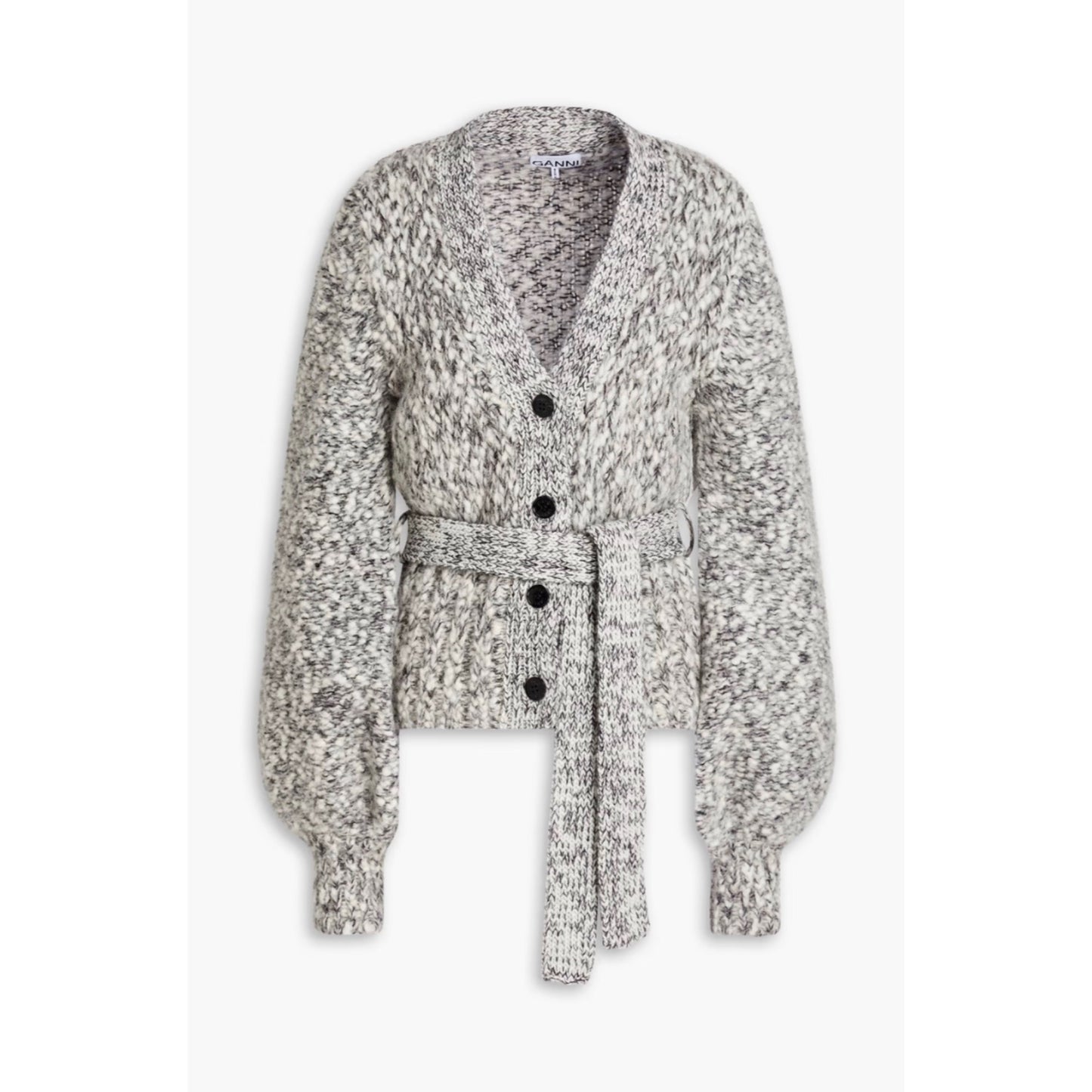 Ganni Alpaca Blend Cardigan