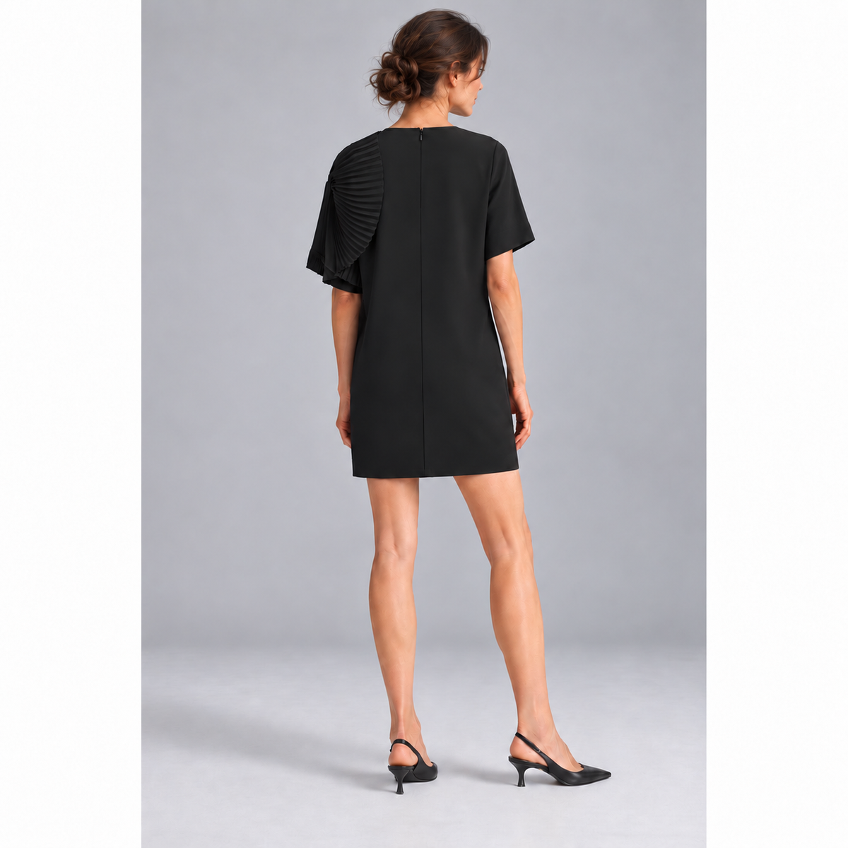 Nº21 Pleated Shift Dress