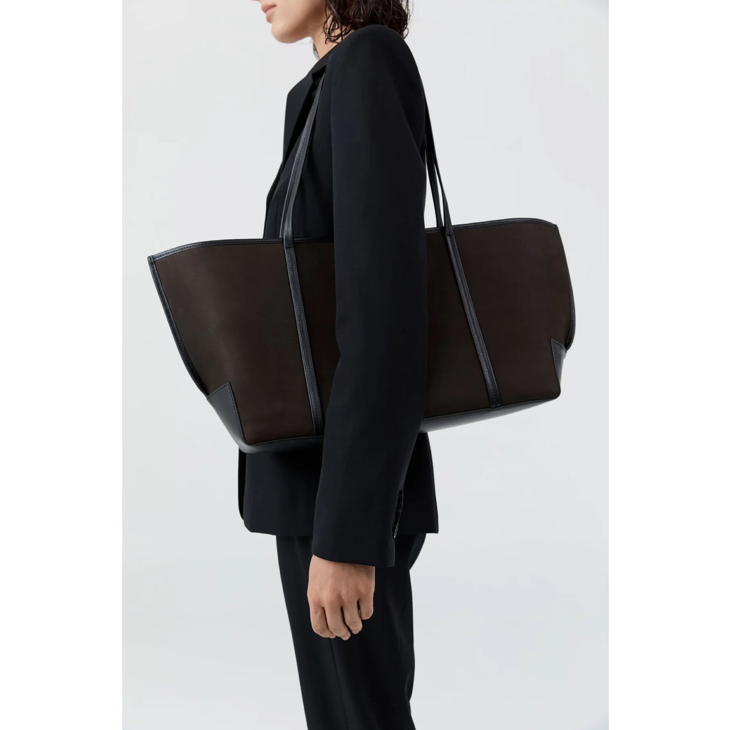 St. Agni Suede Tote