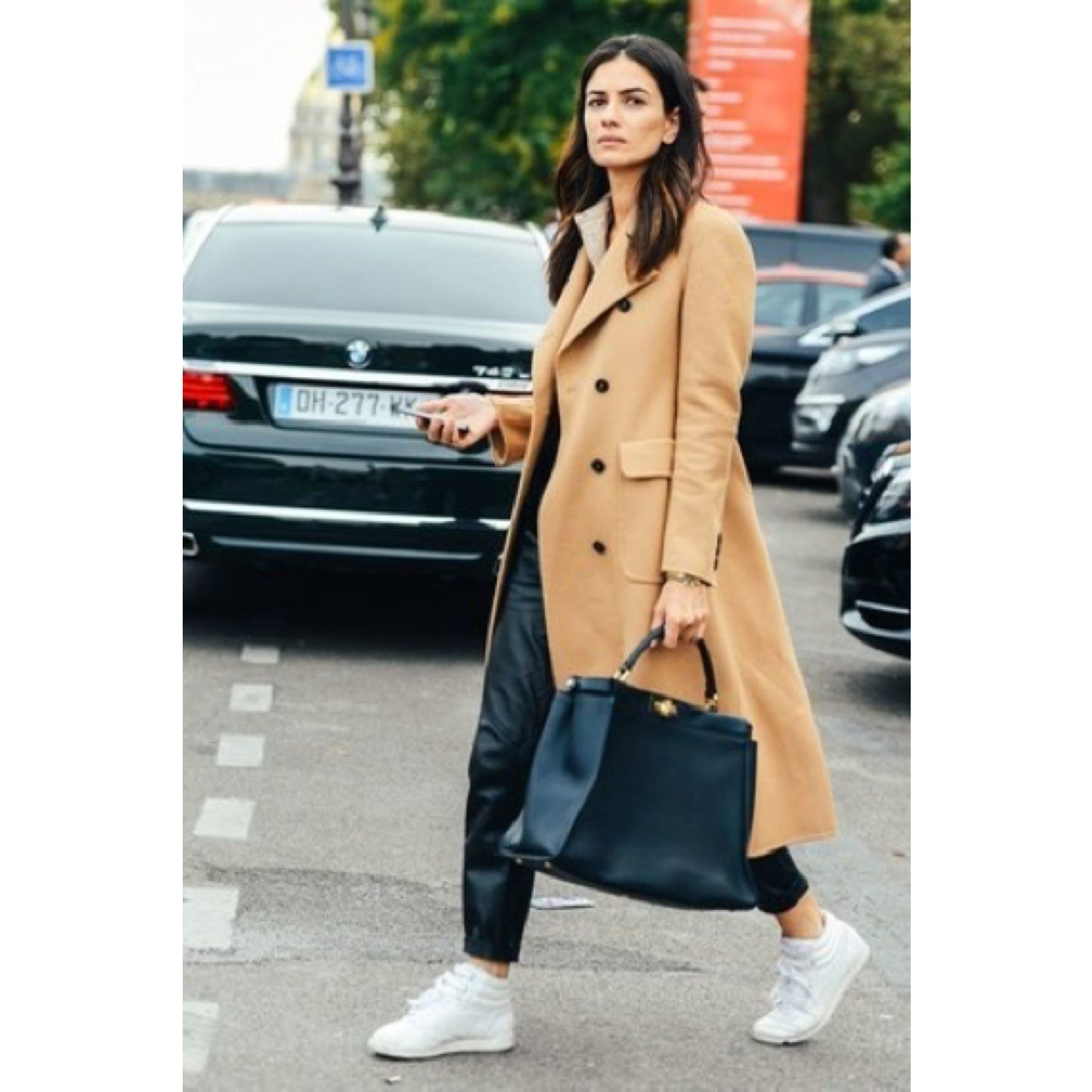 Boss Brushed Alpaca Coat