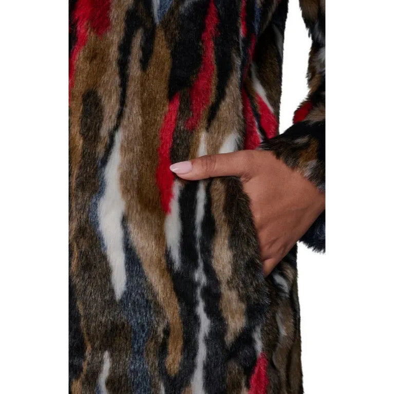 Karl Lagerfeld Faux Fur Jacket
