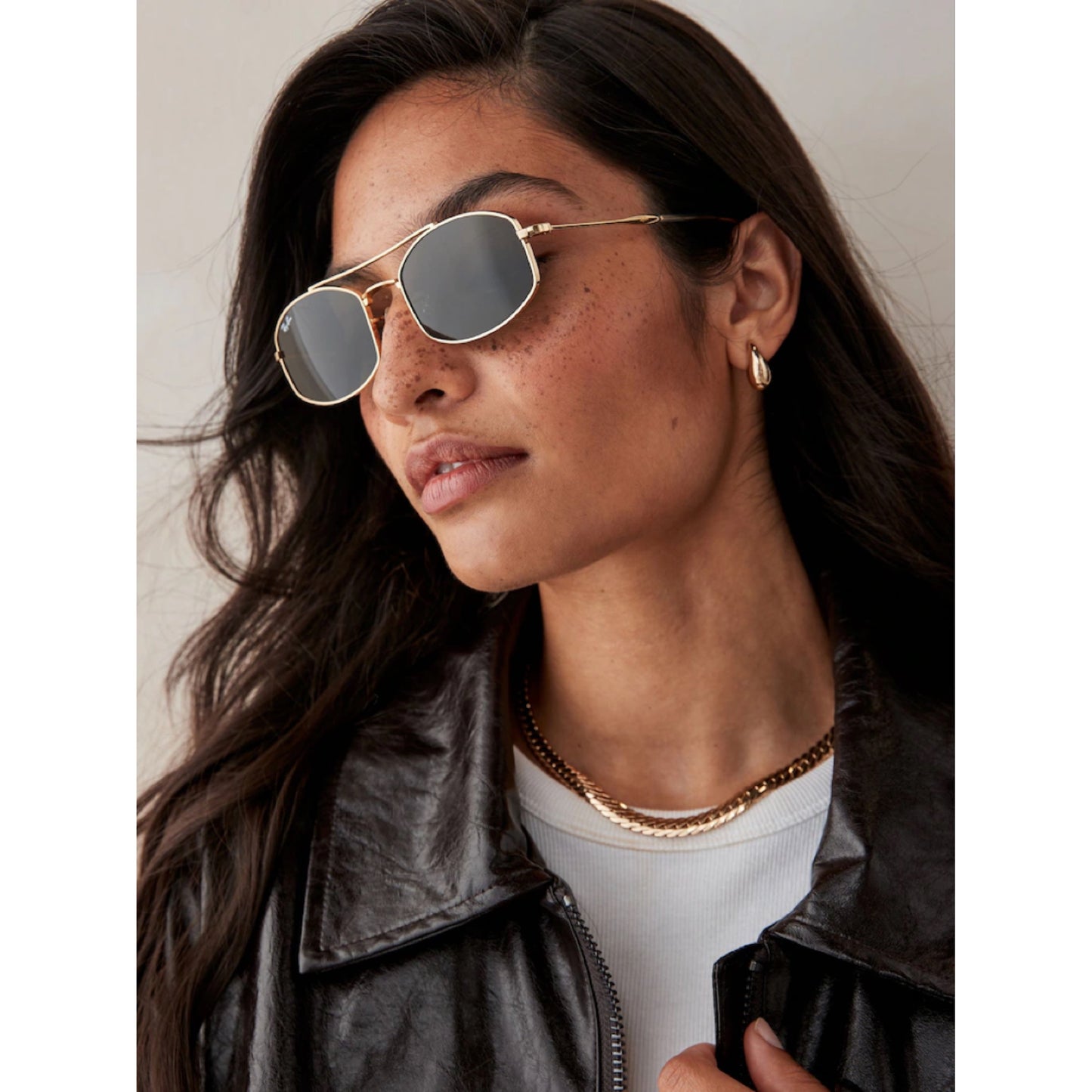 Ray Ban Arista Gold Sunnies