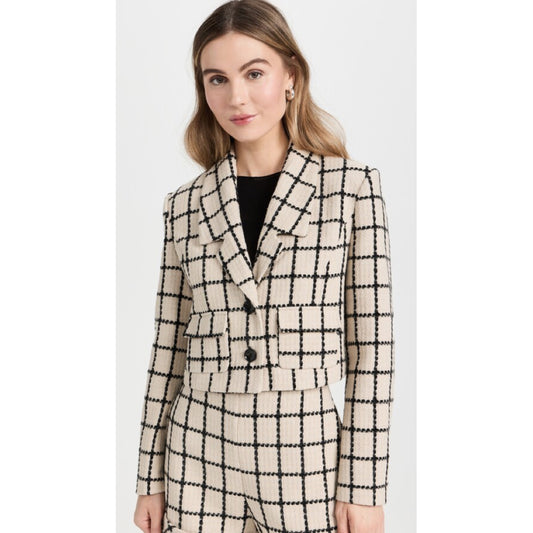 English Factory Cropped Blazer
