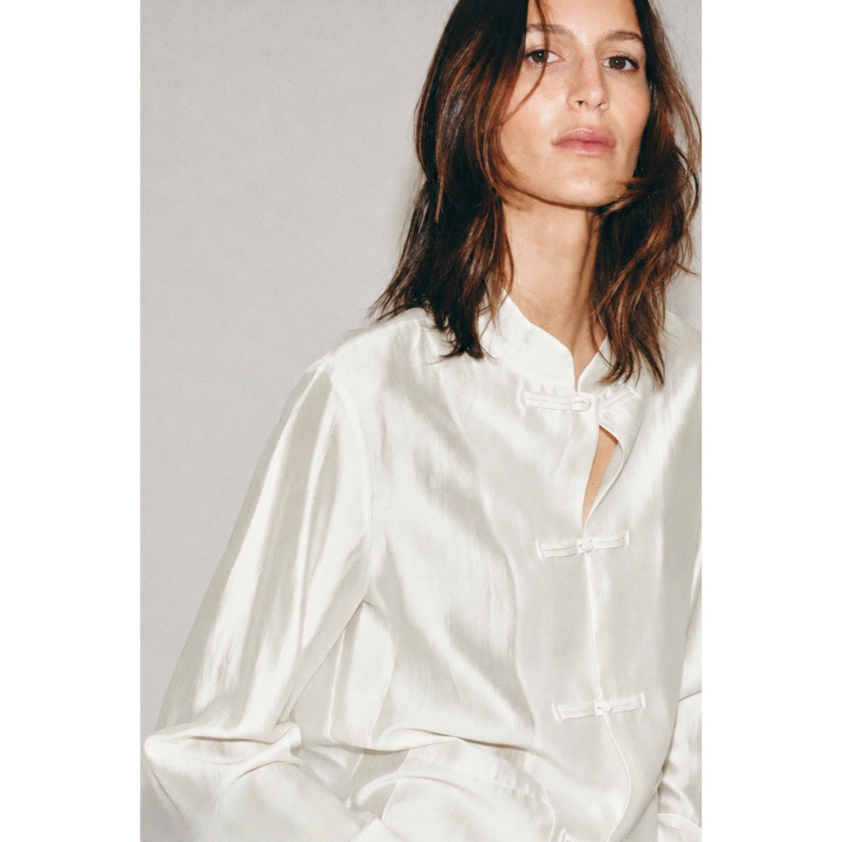 Zara Satin Blouse