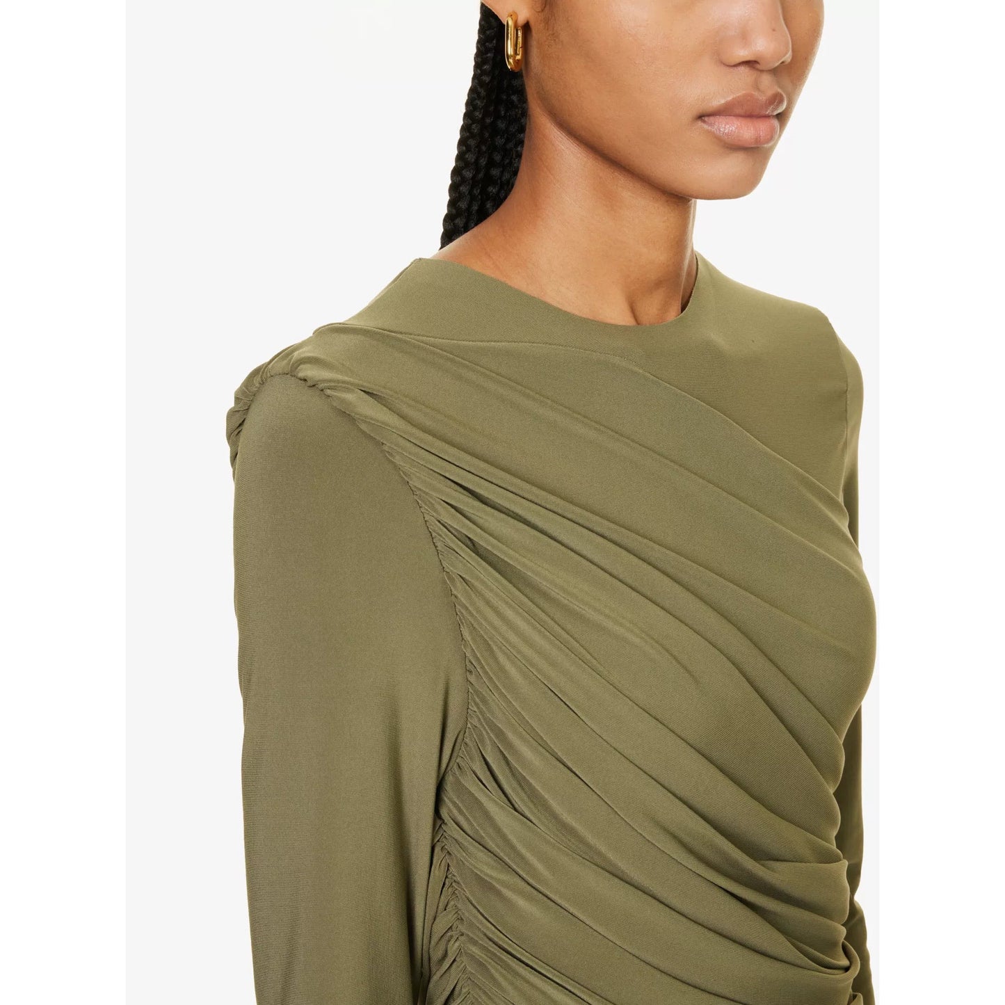 Norma Kamali Diana Midi Dress