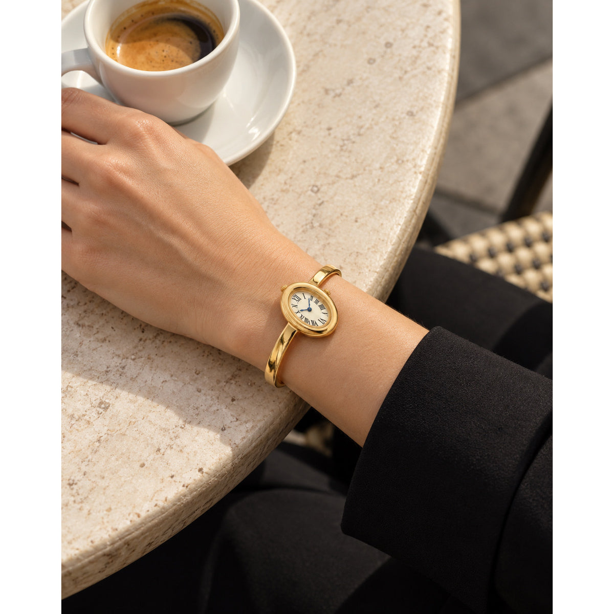 Vintage Style Gold Watch