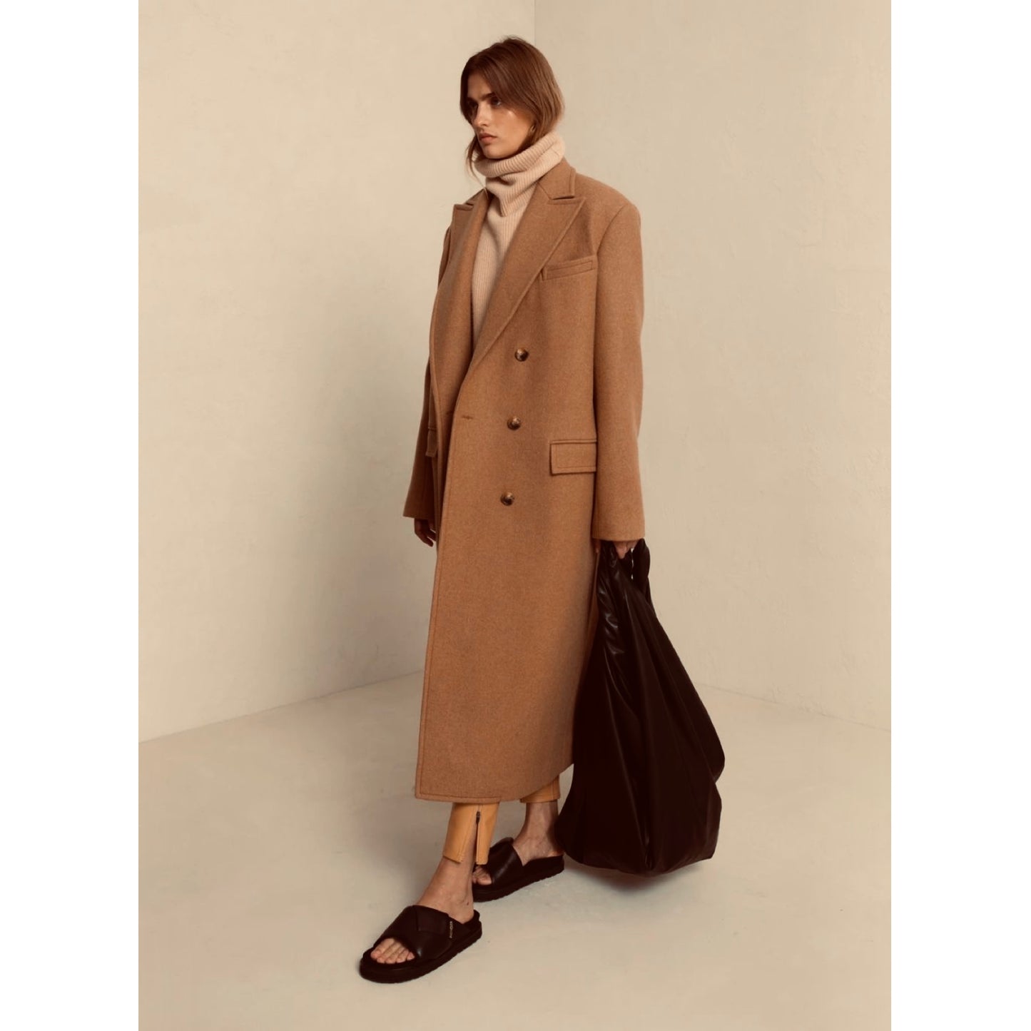 A.L.C. Camel Wool Coat
