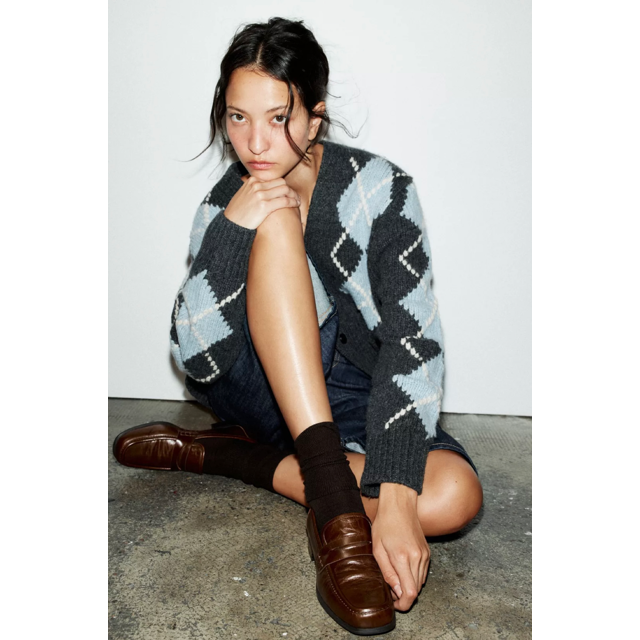 Zara Leather Loafers