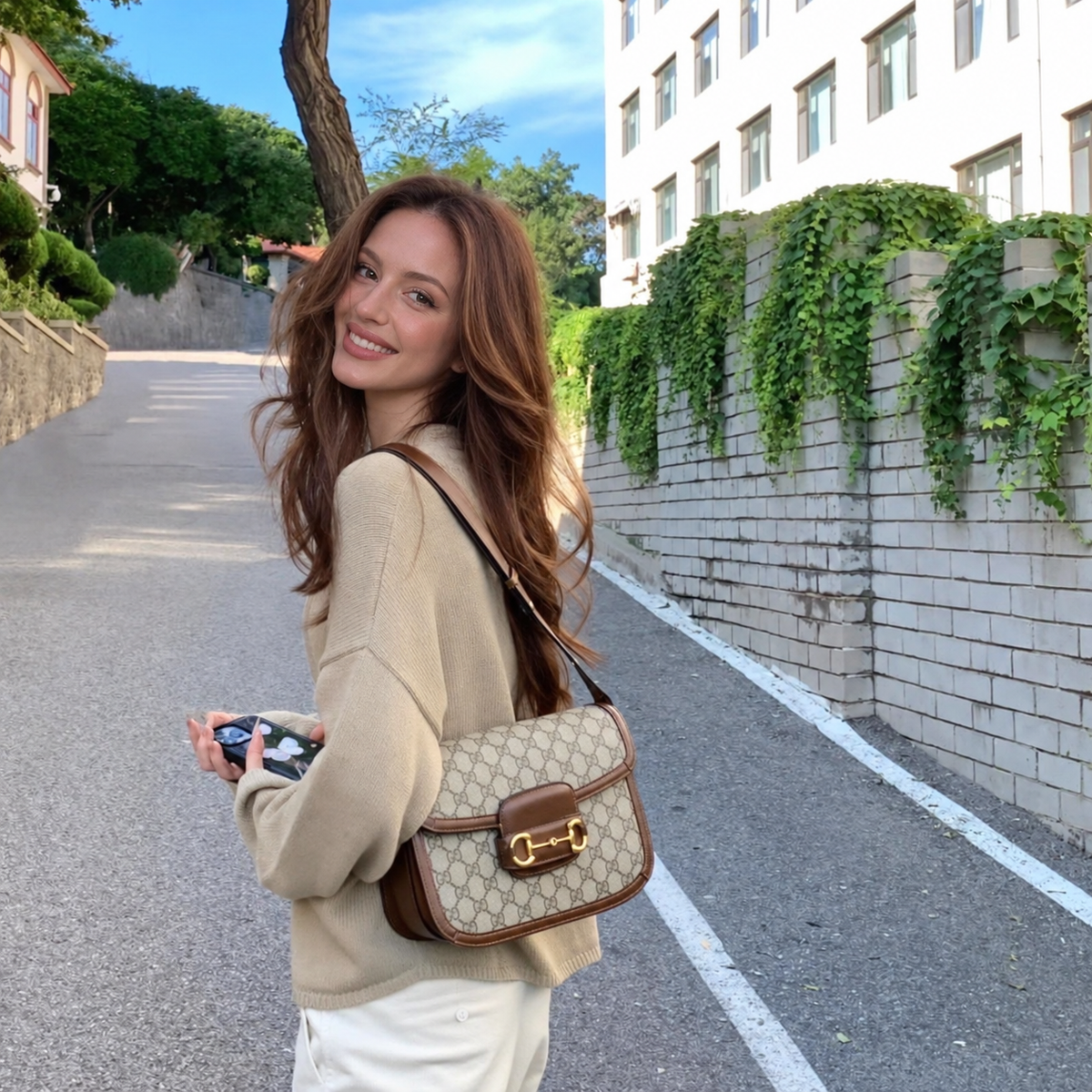 Gucci 1955 Horsebit Shoulder Bag