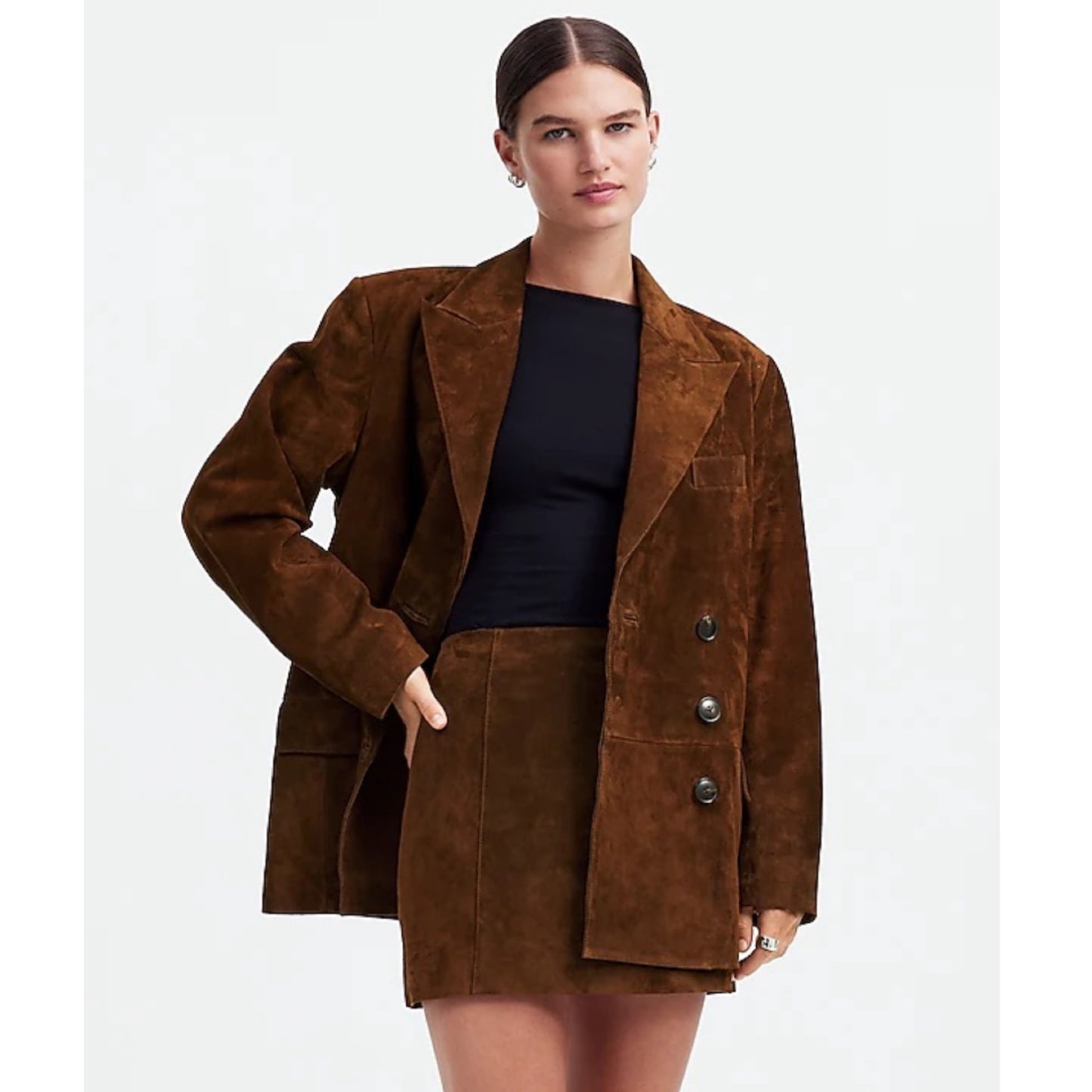 Alexa Chung for Madewell Suede Jacket