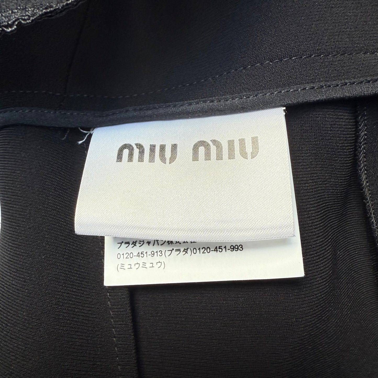 Miu Miu Cady Jumpsuit