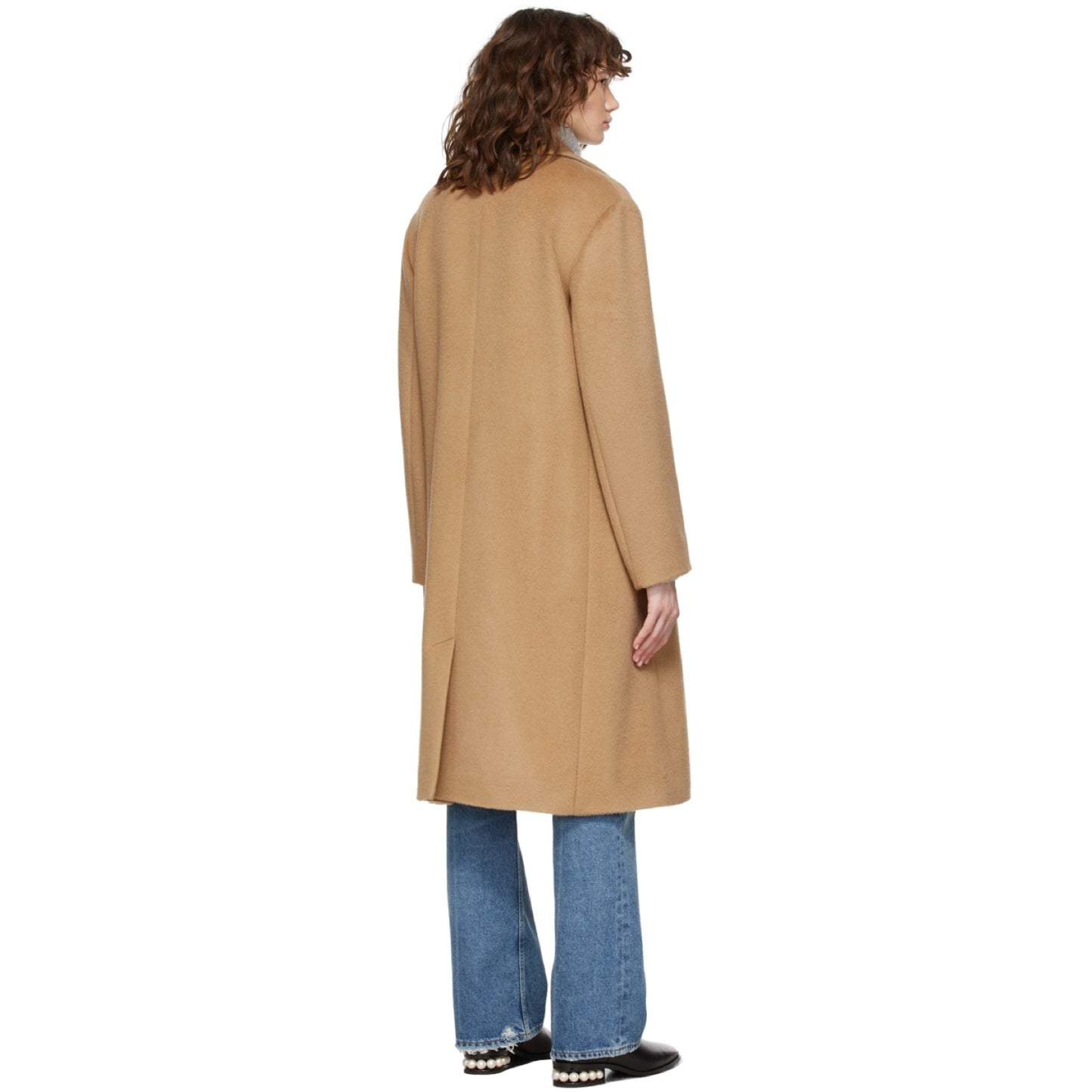 Boss Brushed Alpaca Coat