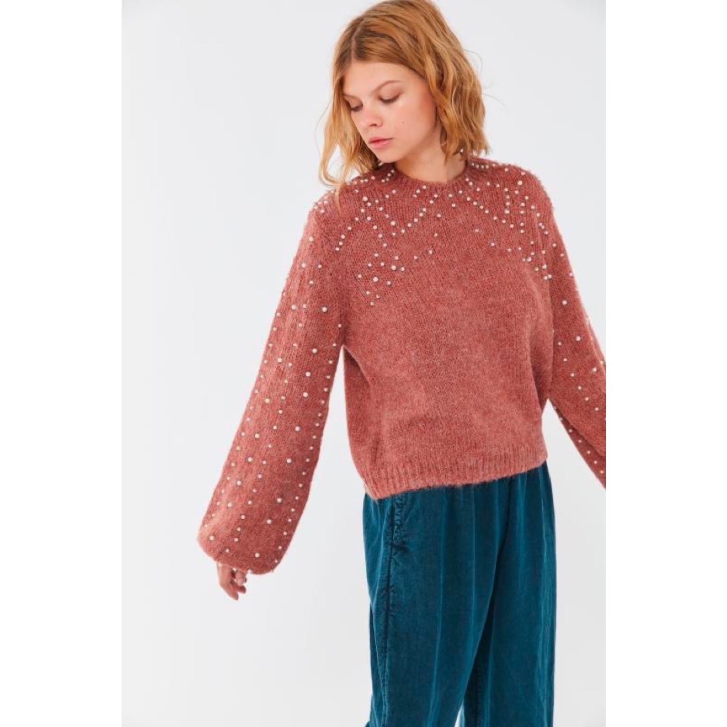 Anthropologie Pearl Sweater