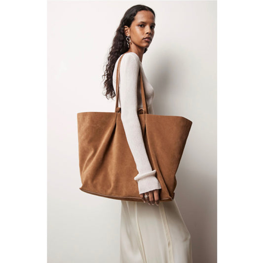 & Other Stories Suede Tote