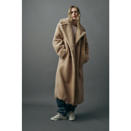 Zara Faux Shearling Coat