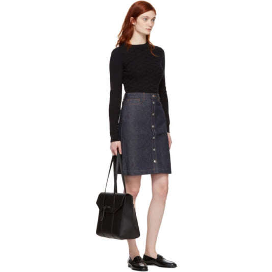 A.P.C. Raw Denim Skirt