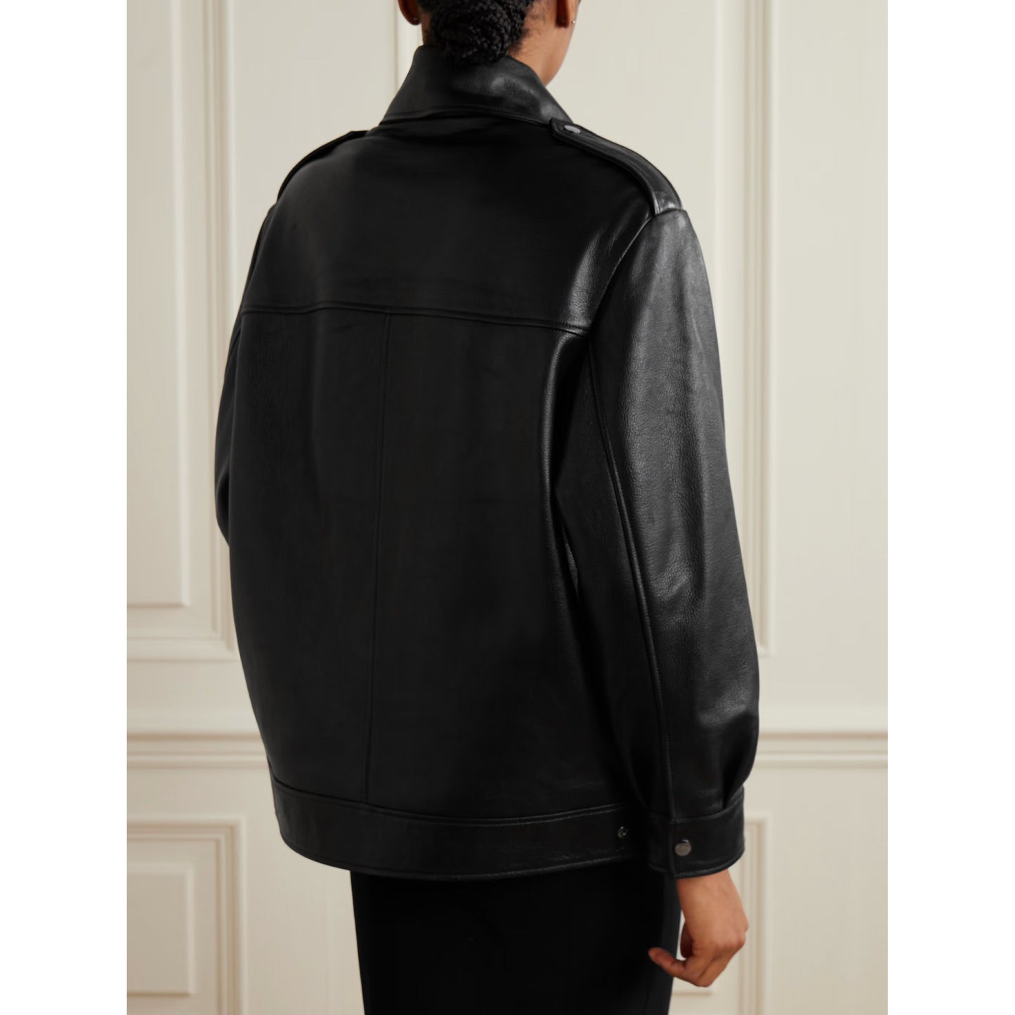 Nour Hammour Leather Jacket