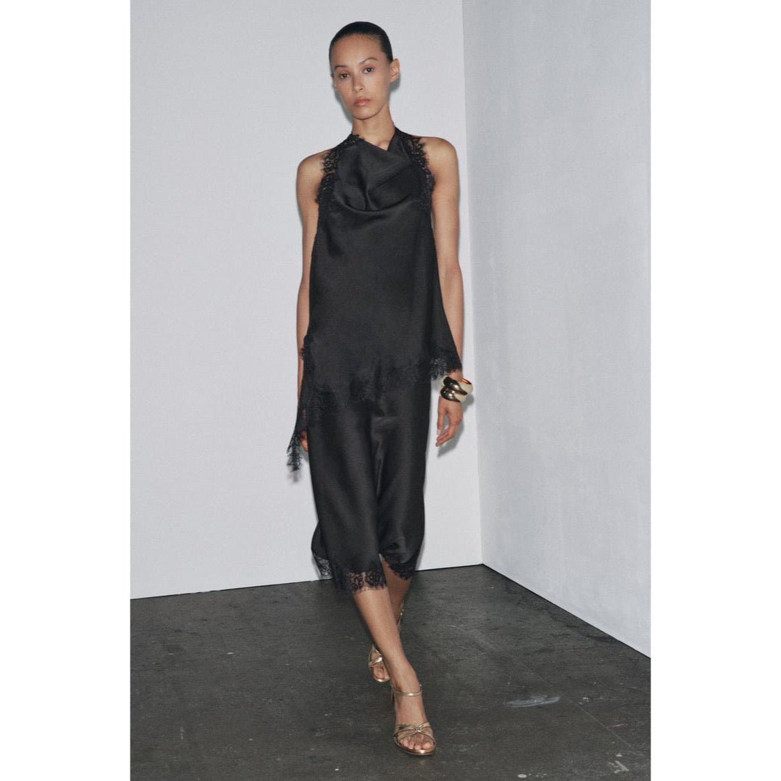 Zara Satin Skirt