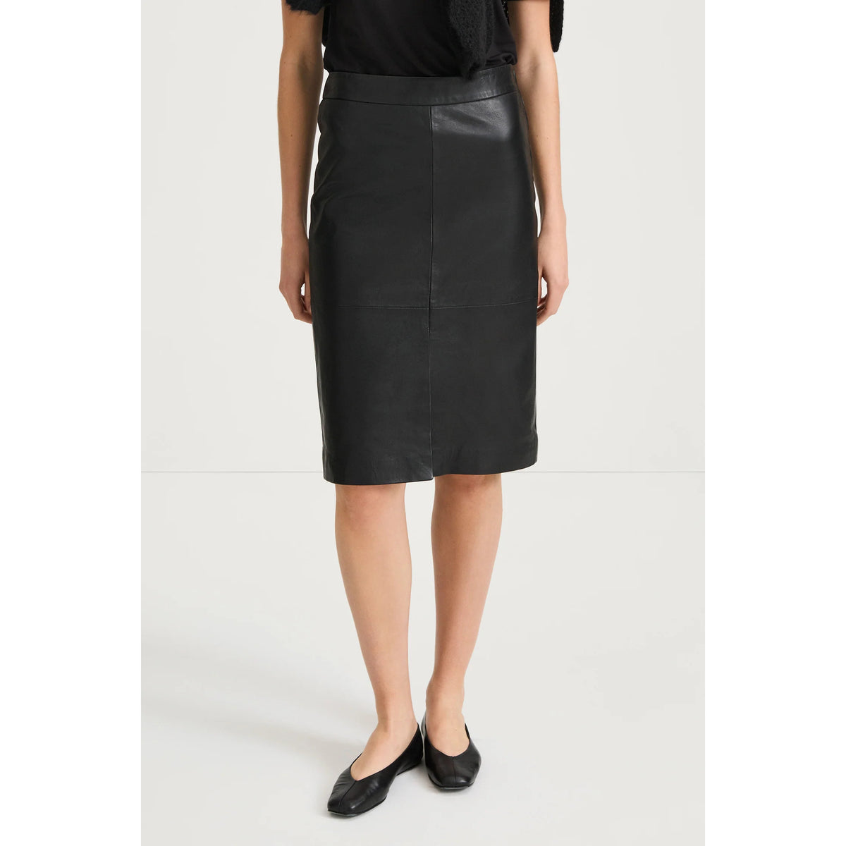 Bod & Christensen Leather Skirt