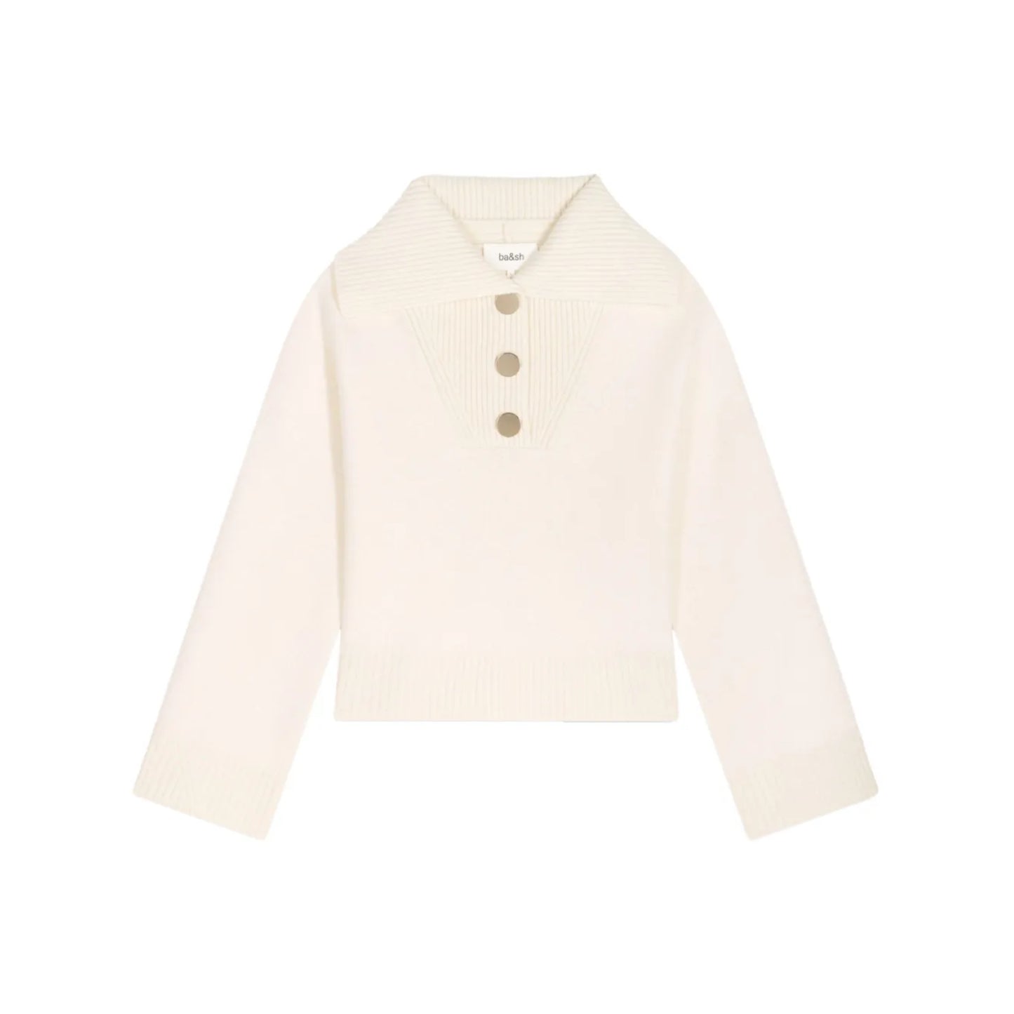 Ba&sh Cream Sweater