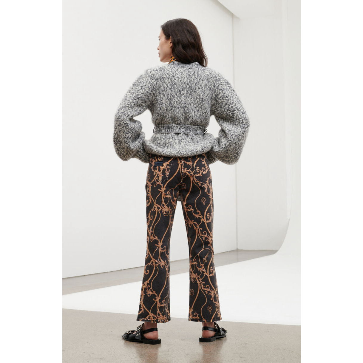 Ganni Alpaca Blend Cardigan
