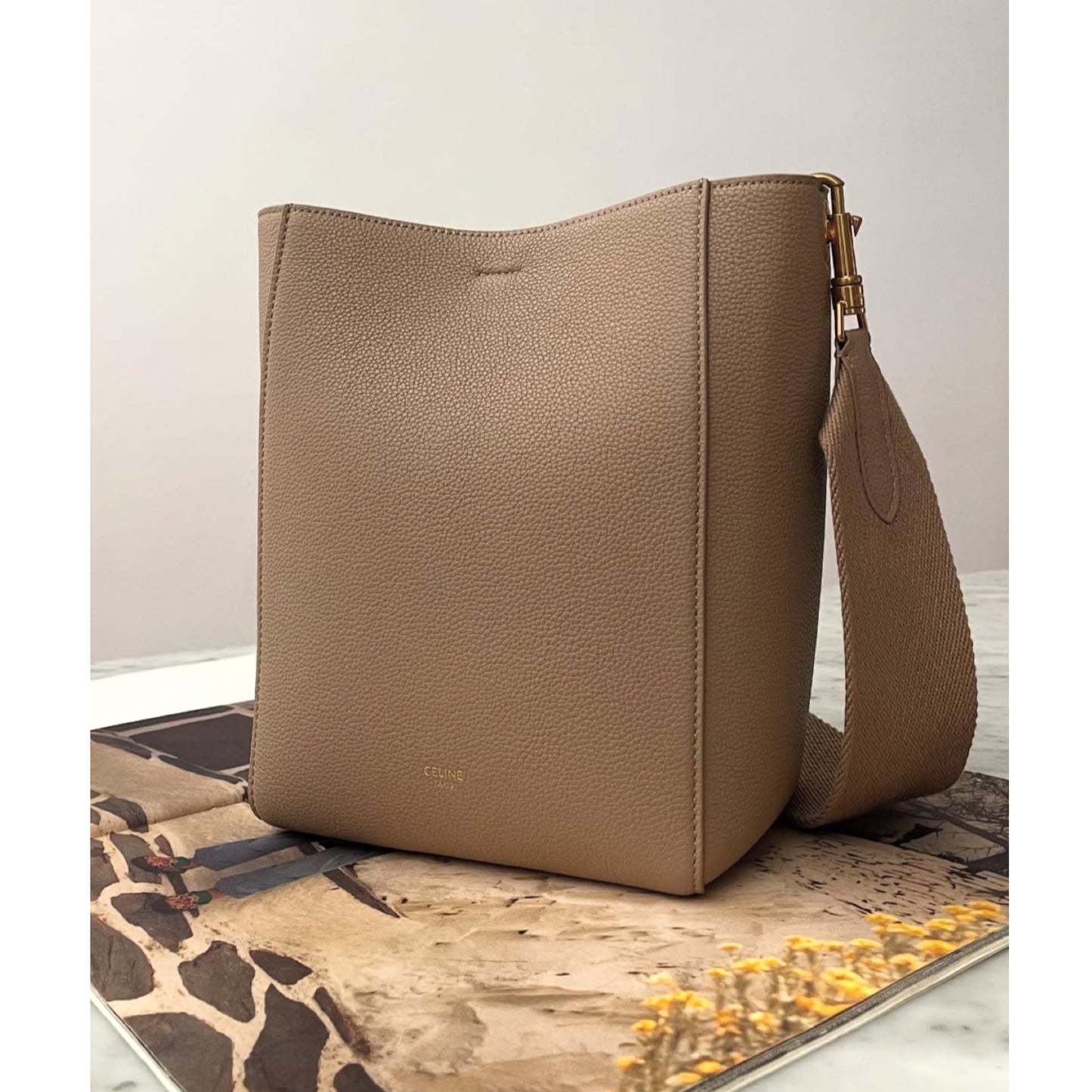 Celine Seau Sangle Bucket Bag