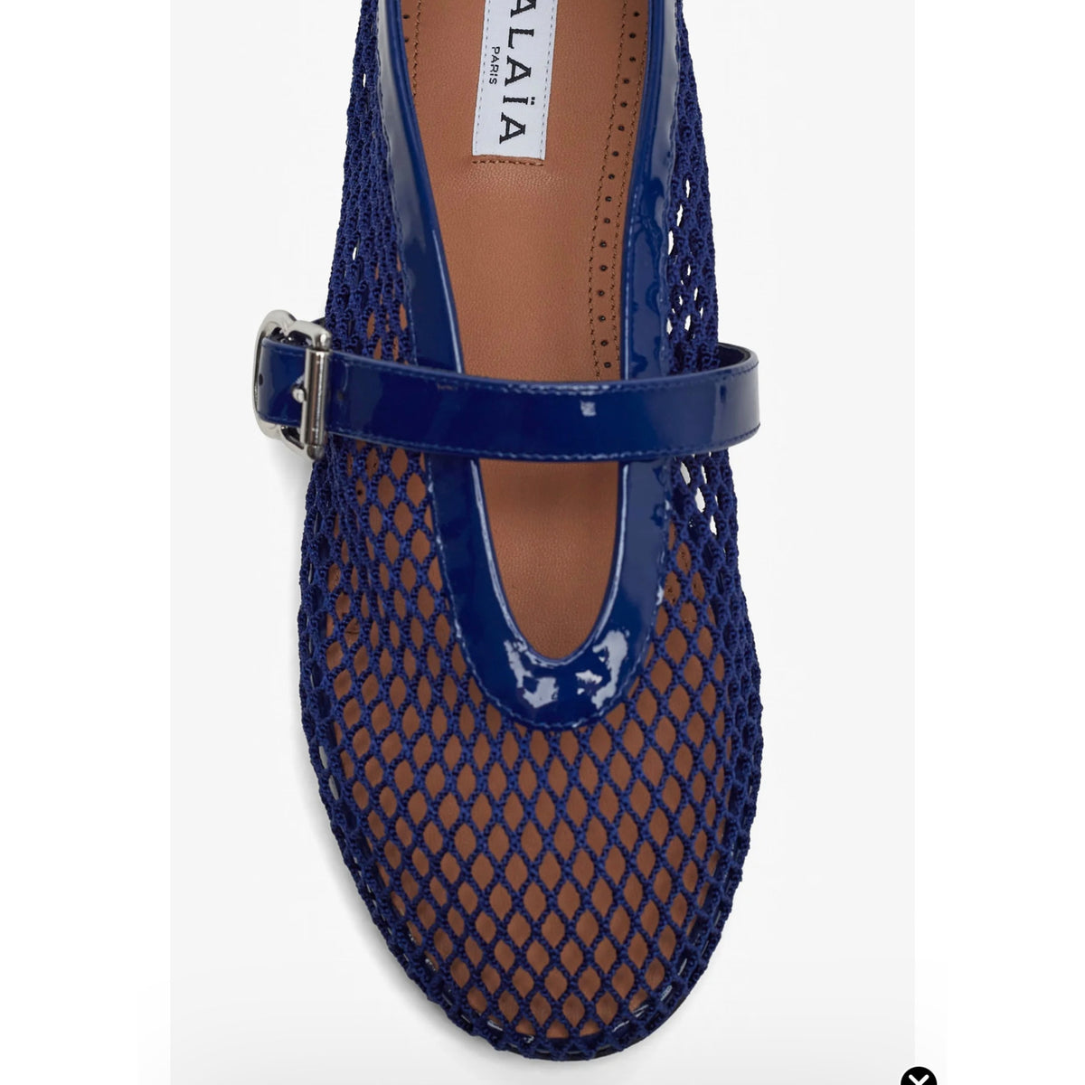 Alaia Fishnet Flats in Fishnet