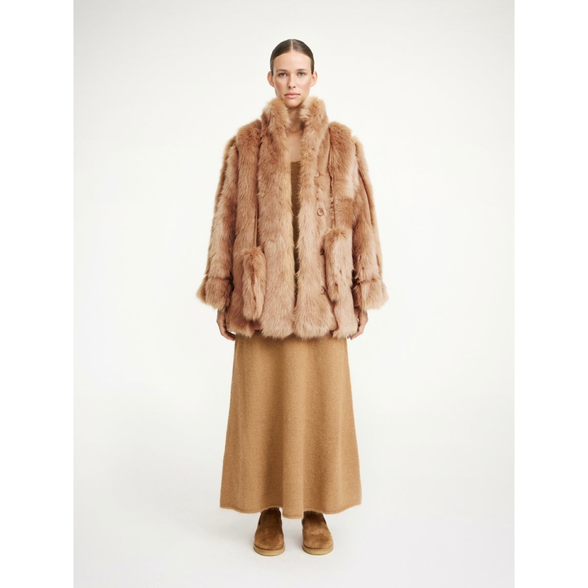By Malene Birger Faux Fur Coat