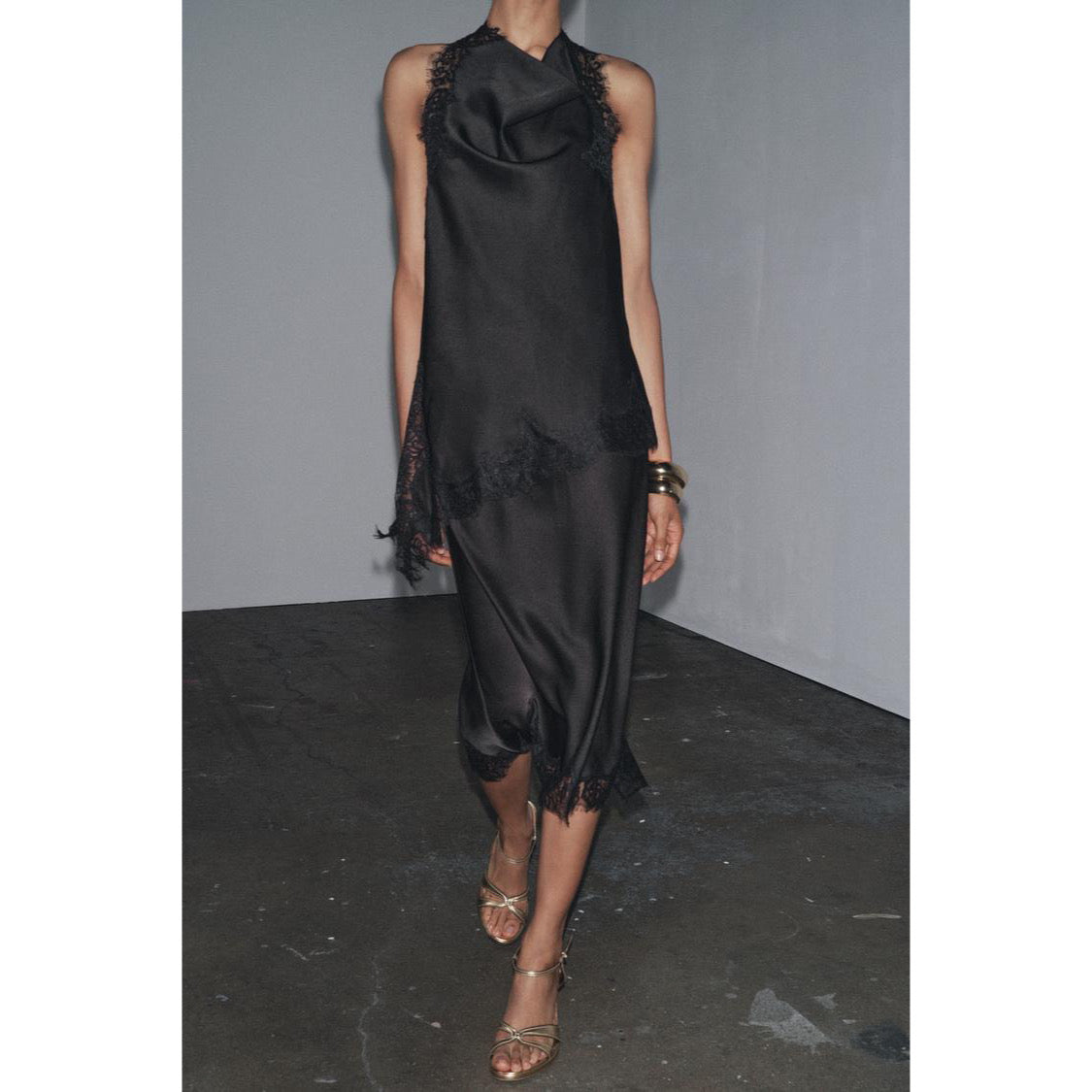 Zara Satin Skirt