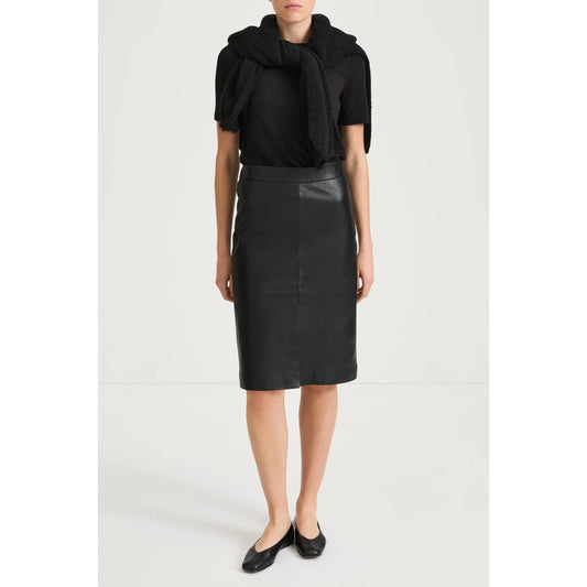 Bod & Christensen Leather Skirt