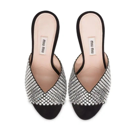 Miu Miu Embellished Heels